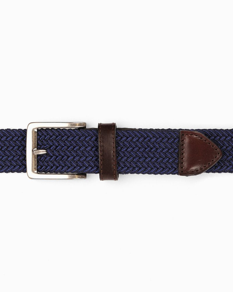 Tommy Bahama Sale - Two-Tone Stretch Webbed Belt