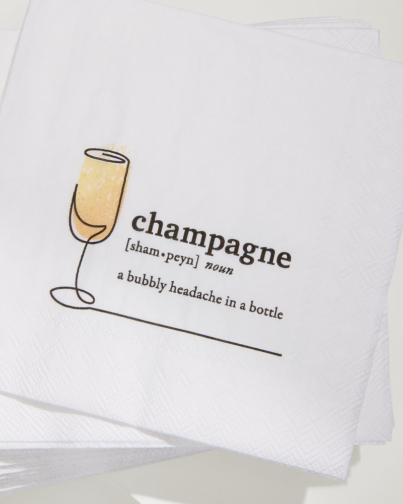 Tommy Bahama Popular - Champagne Cocktail Napkins