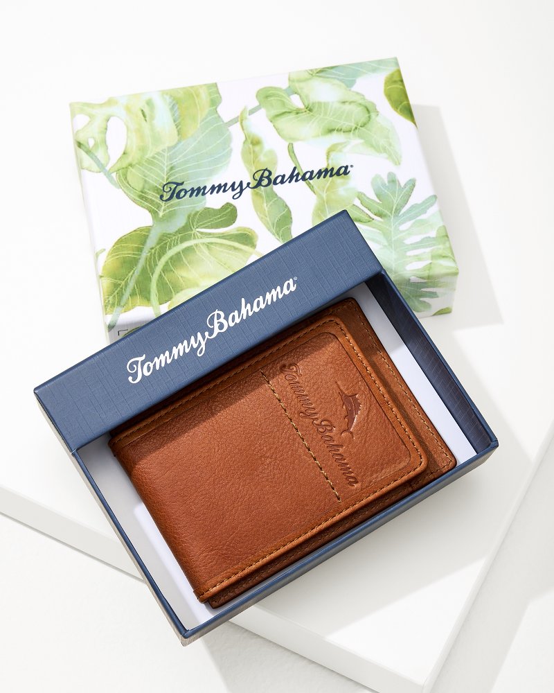 Tommy Bahama Popular - Crunch Wide Magnetic Wallet