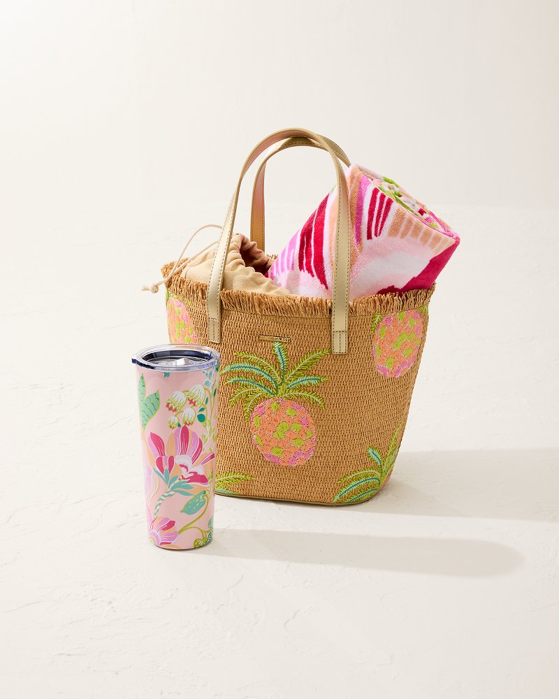 Tommy Bahama Smart Buy - Flamingo Pineapple Beach Towel