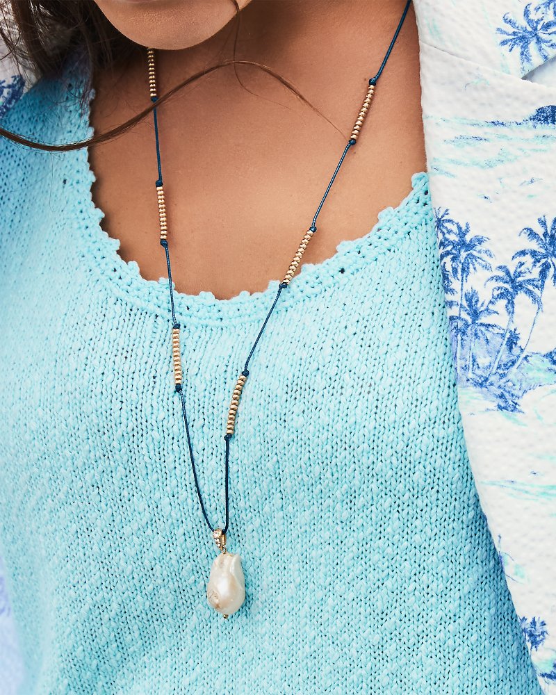 Tommy Bahama Recommended - Indigo Bay Freshwater Pearl Pendant Necklace