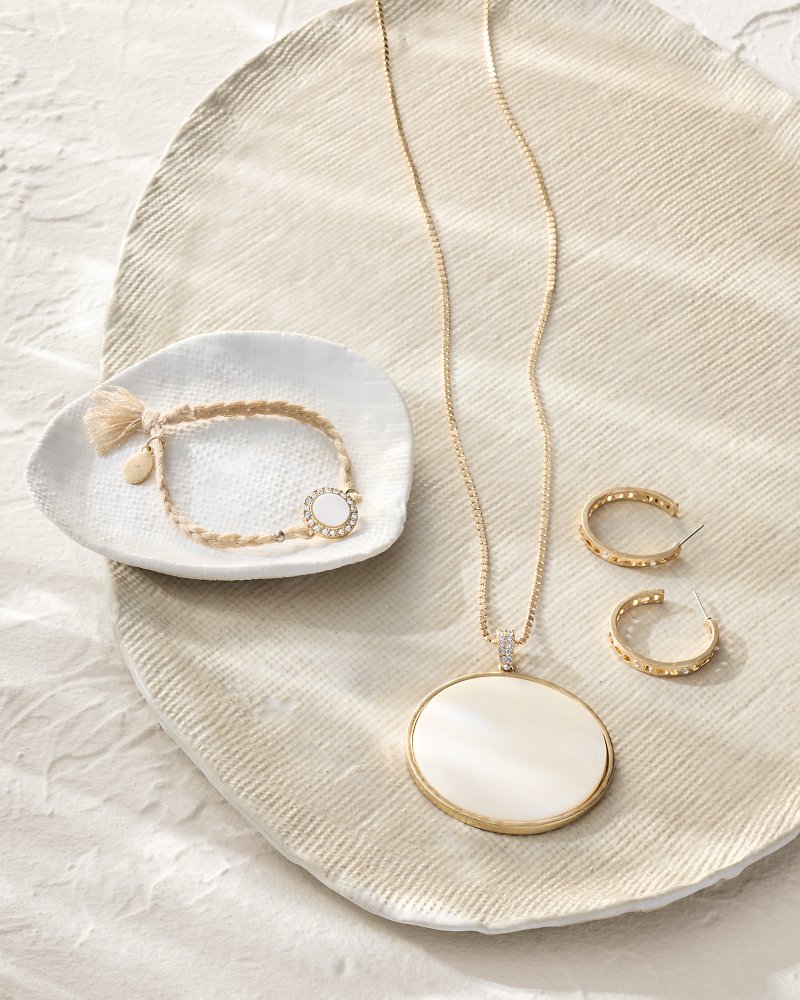 Tommy Bahama Top Pick - Madeira Shell Pendant Necklace