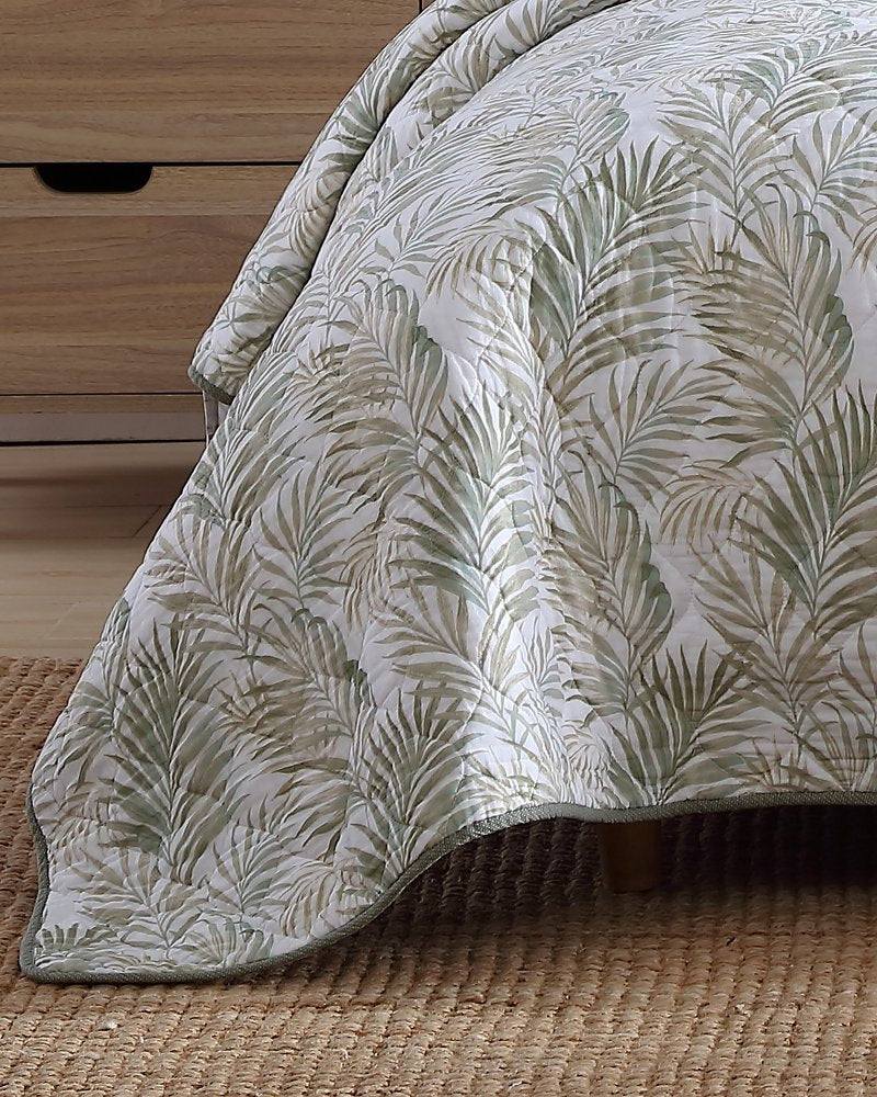 Tommy Bahama Essential - Maui Palm 3-Piece Full/Queen Quilt Set