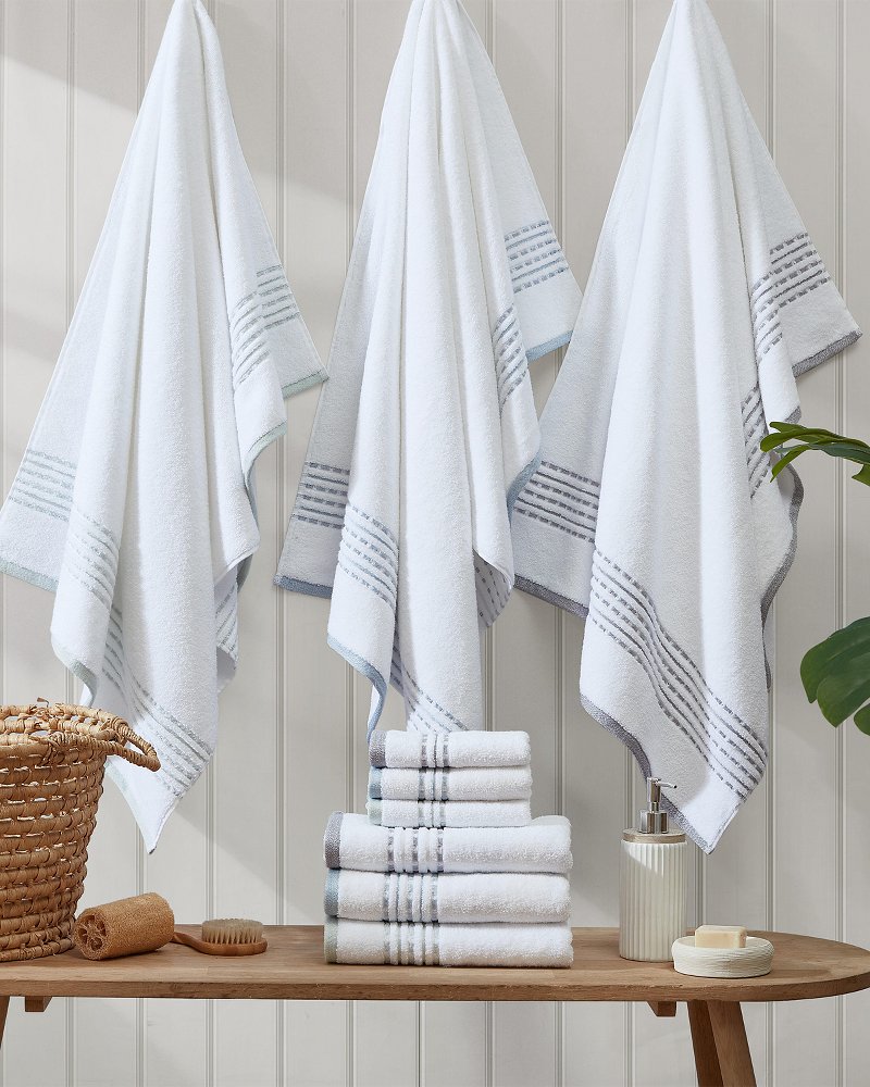 Tommy Bahama Top Pick - Cliff Side Blue 3-Piece Towel Set