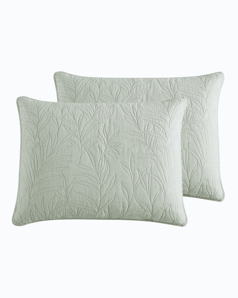 Tommy Bahama Value - Solid Costa Sera 2-Piece Standard Quilted Sham Set