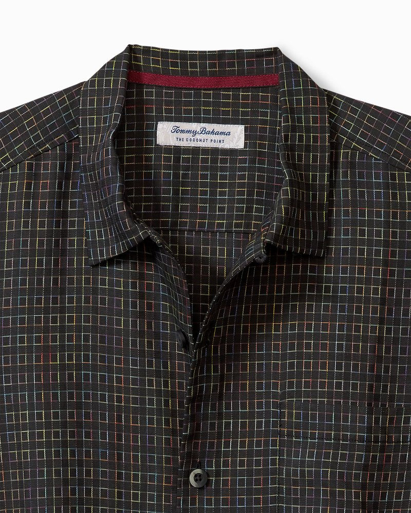 Tommy Bahama Smart Buy - Coconut Point Prismatic Check IslandZone® Camp Shirt