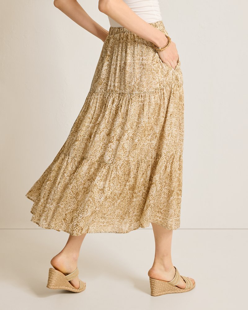 Tommy Bahama Recommended - Playa Python Shimmer Midi Skirt
