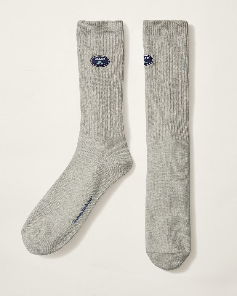 Tommy Bahama Discount - Relax Ribbed Crew Socks