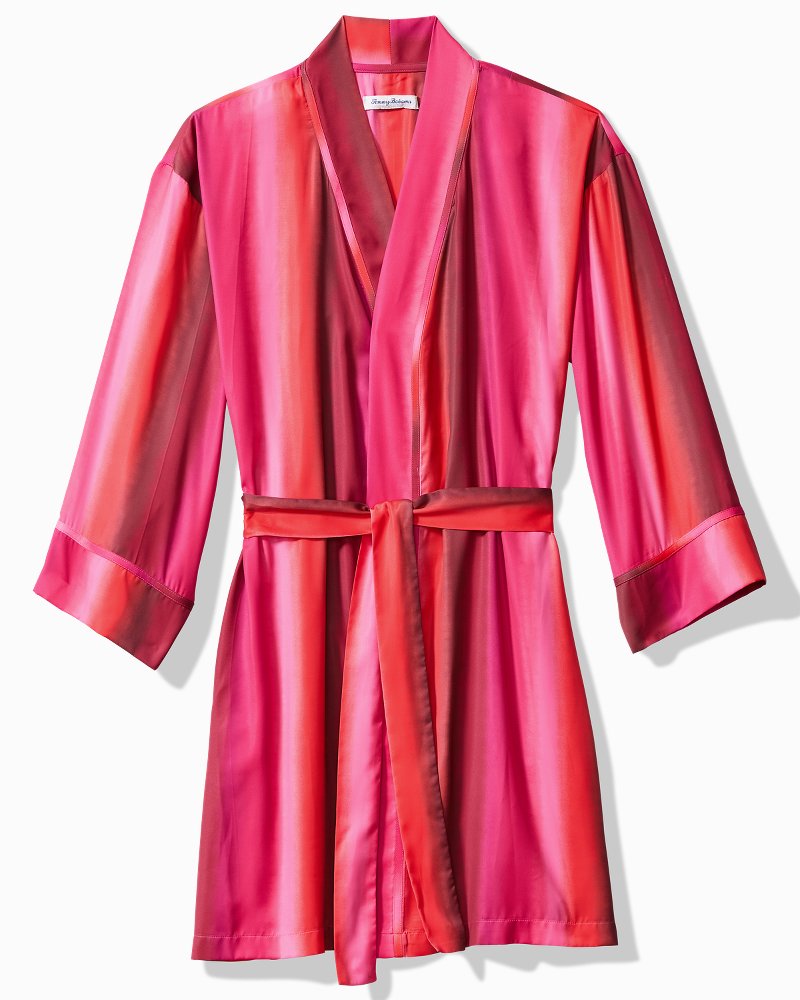 Tommy Bahama Recommended - Short Satin Robe
