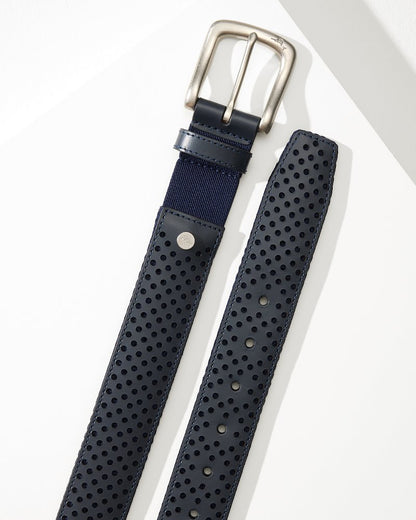 Tommy Bahama Special Offer - Leather Mesh Cushion Performance Belt