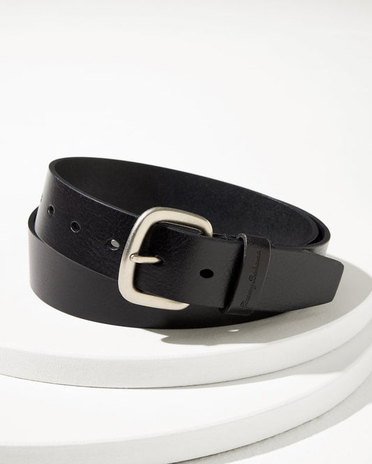 Tommy Bahama Best Price - Raw Edge Leather Belt
