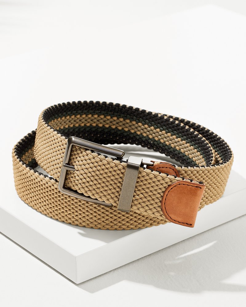 Tommy Bahama Customer Favorite - Reversible Stretch Cord Belt