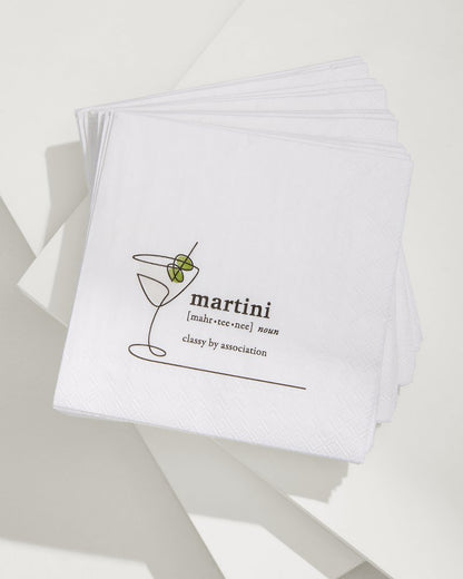 Tommy Bahama Exclusive - Martini Cocktail Napkins