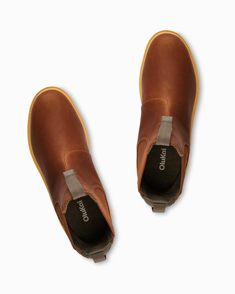 Tommy Bahama Premium - OluKai® Hehi Waterproof Leather Boots
