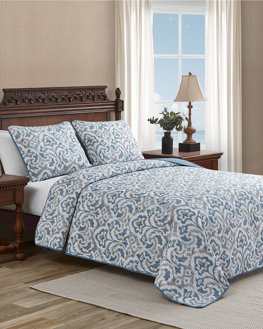 Tommy Bahama Latest - Cape Verde 3-Piece King Quilt Set