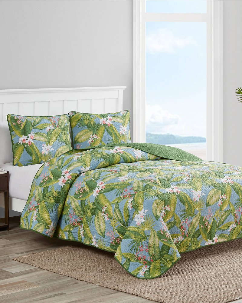 Tommy Bahama Trending - Aregada Dock 3-Piece Full/Queen Quilt Set