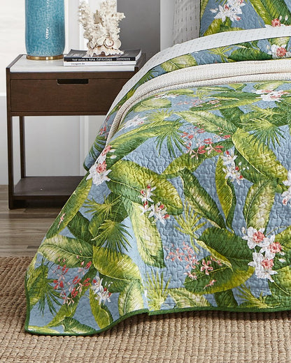Tommy Bahama Trending - Aregada Dock 3-Piece Full/Queen Quilt Set