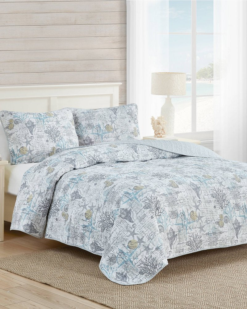 Tommy Bahama Best Price - Beach Bliss 2-Piece Twin Quilt Set