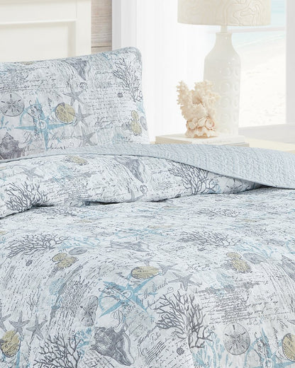 Tommy Bahama Best Price - Beach Bliss 2-Piece Twin Quilt Set
