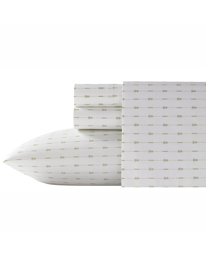 Tommy Bahama Customer Favorite - Pineapple Pinstripe 4-Piece King Sheet Set