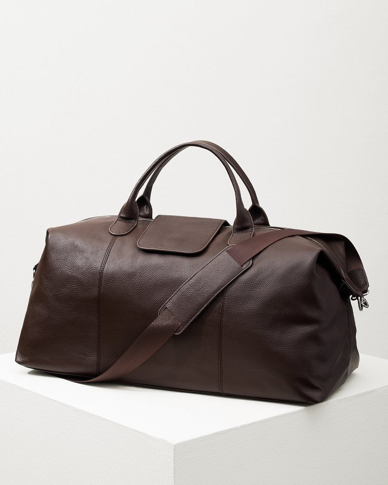 Tommy Bahama Great Value - Stanford Brown Leather Duffel Bag