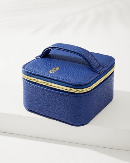 Tommy Bahama Trending - Leah Navy Travel Jewelry Case With Pouch