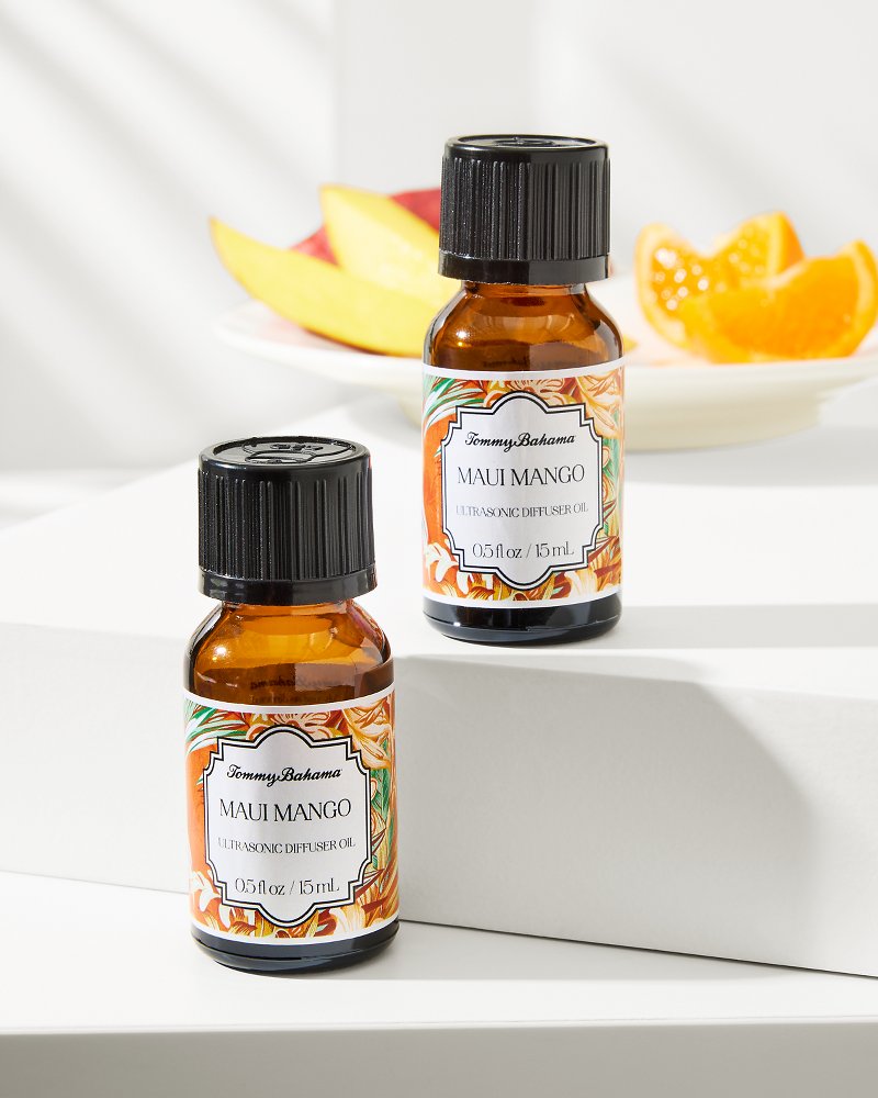 Tommy Bahama Deals - Maui Mango Ceramic Pineapple Diffuser Oil Refill Set