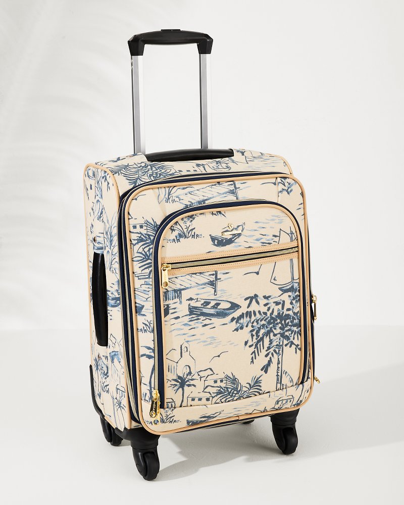 Tommy Bahama Premium - Daise Seascape 20-Inch Rolling Suitcase