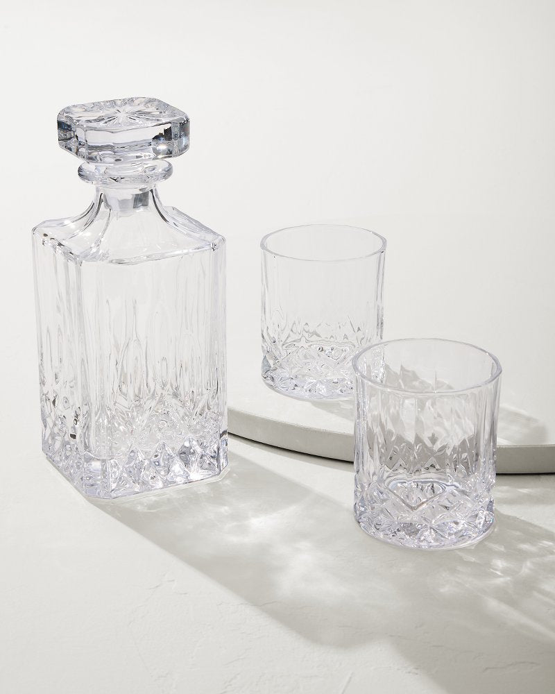Tommy Bahama Value - Viski® Admiral Decanter 3-Piece Set