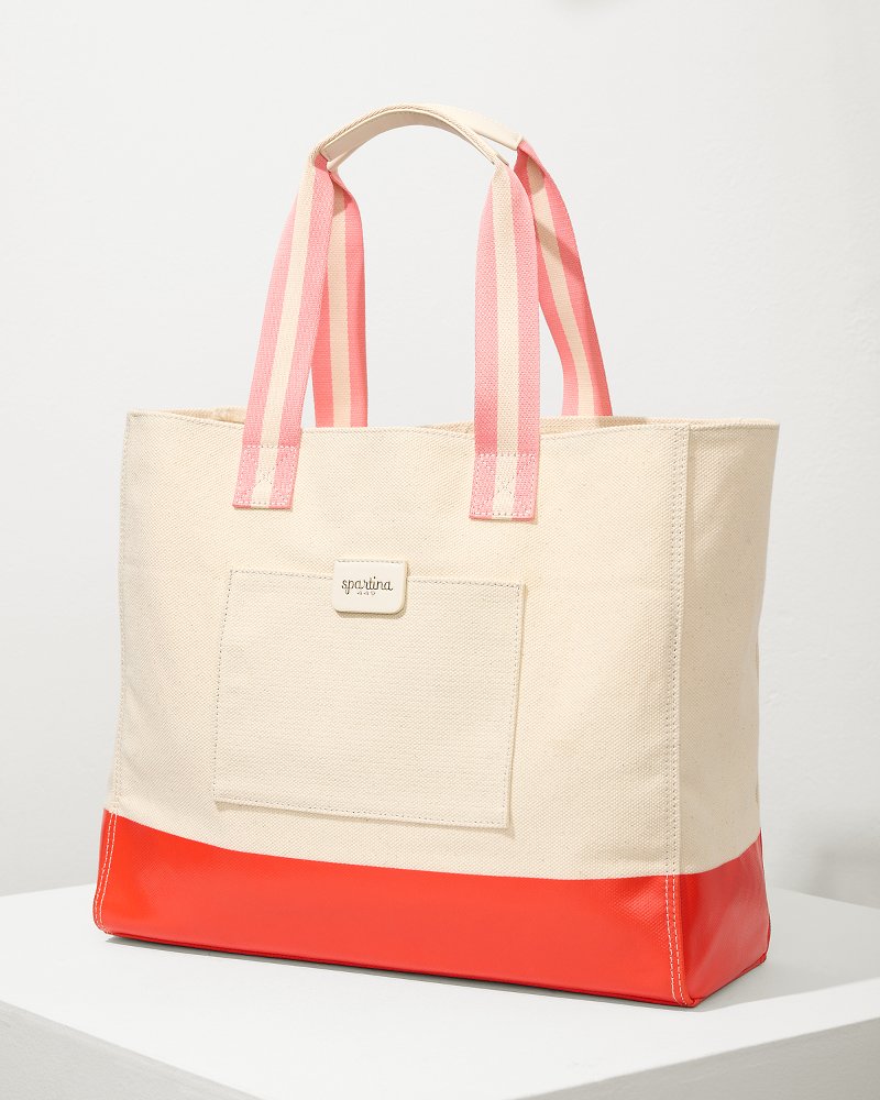 Tommy Bahama Quality - Embroidered Red Crab Beach Tote