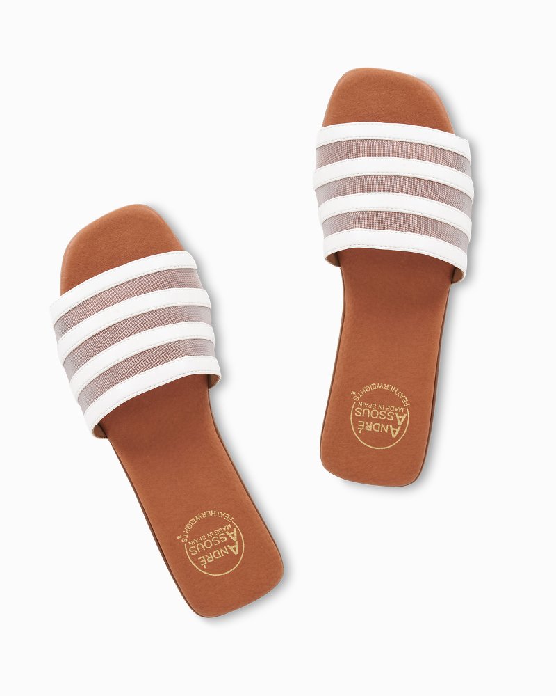 Tommy Bahama Popular - André Assous Kaila Nappa Leather & Mesh Sandals