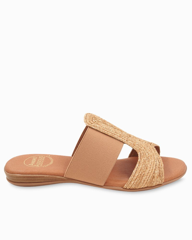Tommy Bahama Top Pick - André Assous Noor Raffia Stretch Sandals