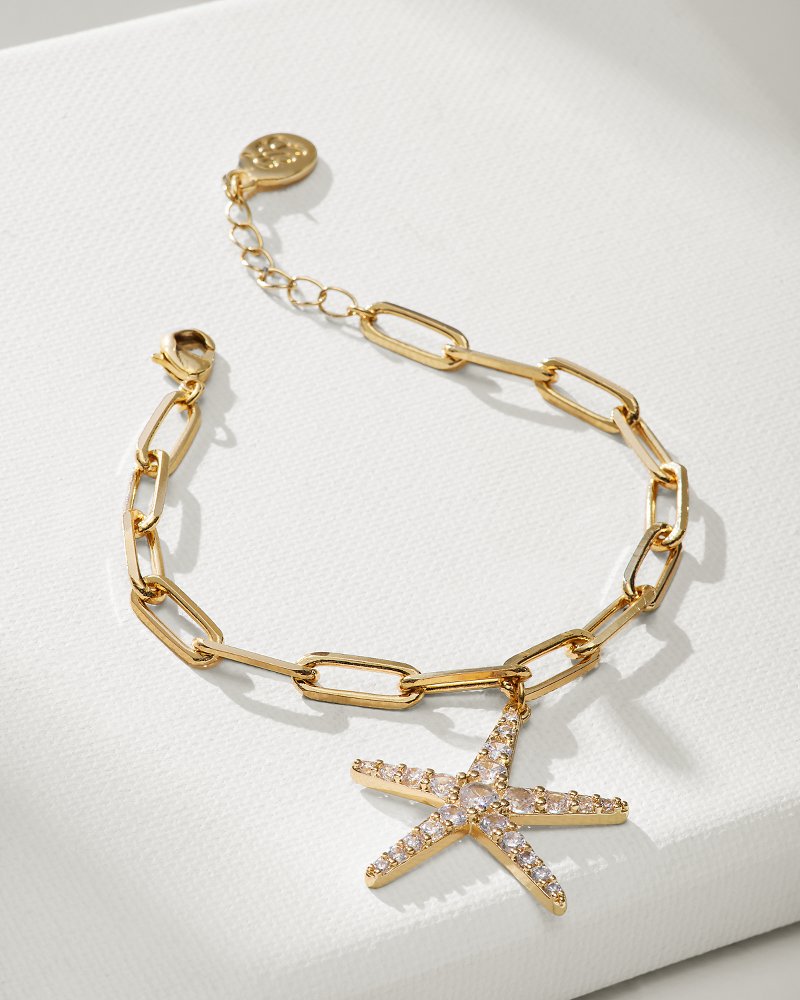 Tommy Bahama New - Indigo Bay Starfish Charm Bracelet