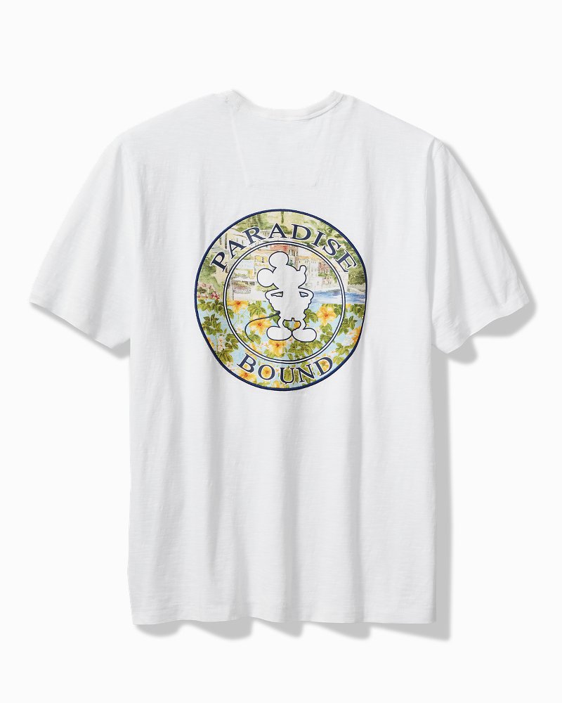 Tommy Bahama Sale - Big & Tall Disney x Tommy Bahama Paradise Bound Short-Sleeve Lux T-Shirt
