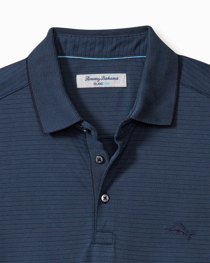 Tommy Bahama Quality - Big & Tall Bay Stripe IslandZone® Polo