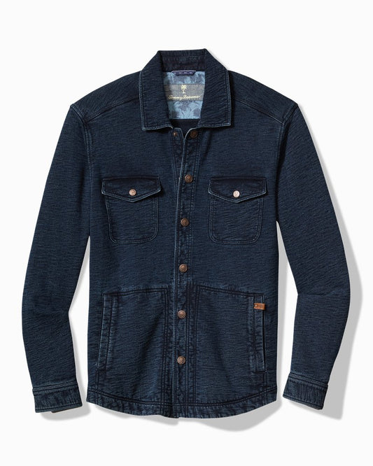 Tommy Bahama Special Offer - Big & Tall Indigo Paradise CPO Shirt Jacket
