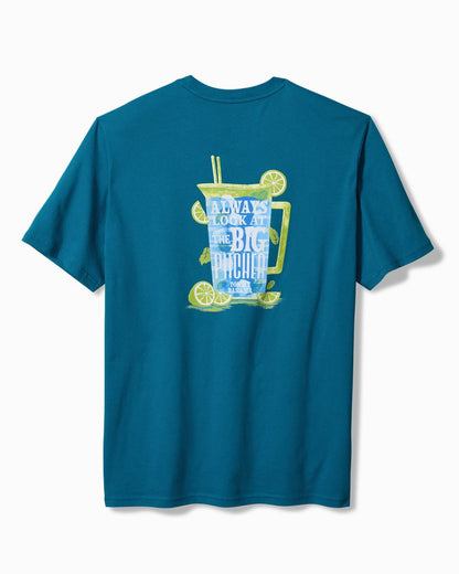 Tommy Bahama New - Big & Tall Always Look at the Big Pitcher Graphic T-Shirt