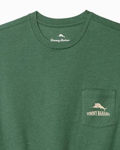 Tommy Bahama Top Pick - Big & Tall Between the Ryes Graphic Pocket T-Shirt