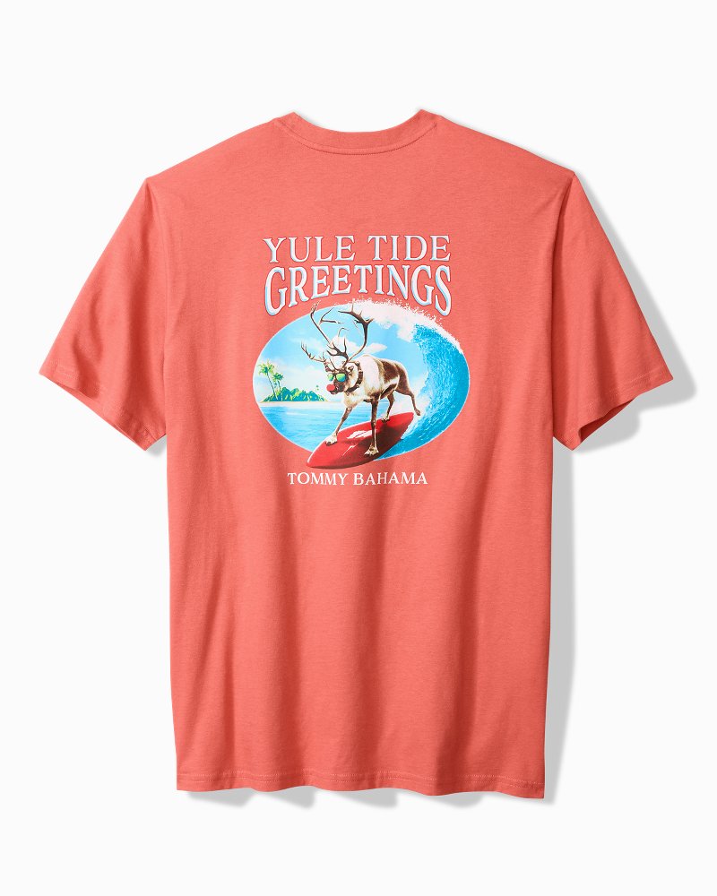Tommy Bahama Special Offer - Big & Tall Yule Tide Greetings Graphic T-Shirt