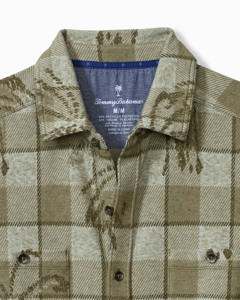 Tommy Bahama New - Big & Tall Fireside Palm Springs Stretch Flannel Shirt