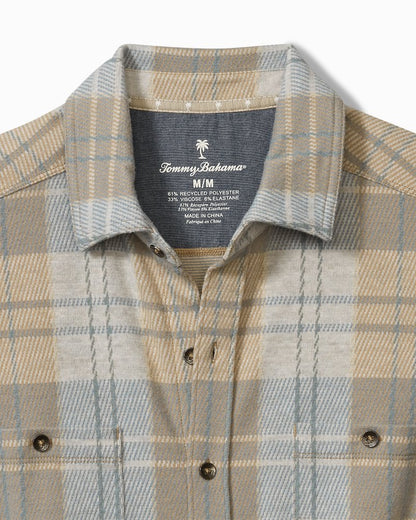 Tommy Bahama Discount - Big & Tall Fireside Modesto Stretch Flannel Shirt
