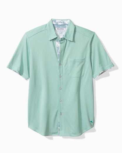 Tommy Bahama Classic - Big & Tall San Lucio Cali Blooms Happy Hour Knit Stretch Shirt