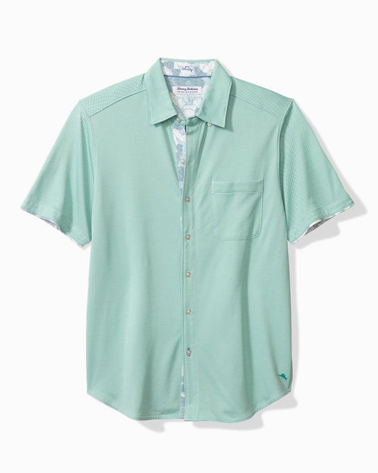 Tommy Bahama Classic - Big & Tall San Lucio Cali Blooms Happy Hour Knit Stretch Shirt