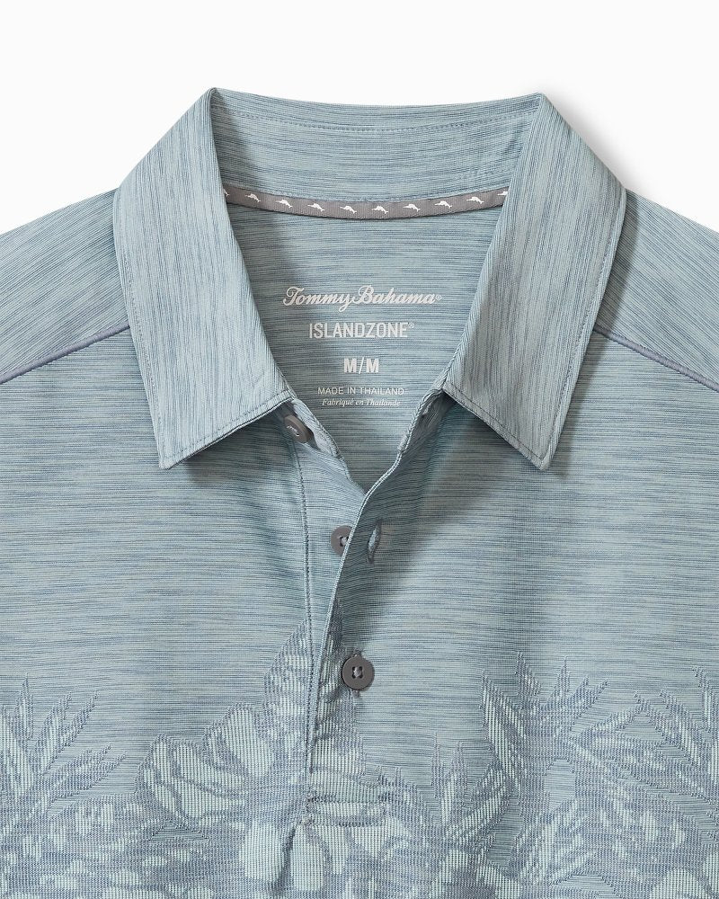 Tommy Bahama Exclusive - Big & Tall Palm Coast Hibiscus Border IslandZone® Polo