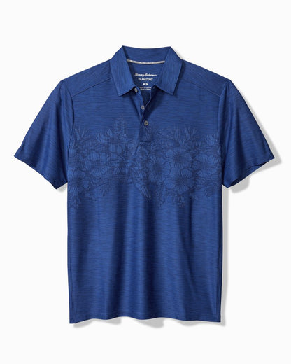 Tommy Bahama Recommended - Big & Tall Palm Coast Hibiscus Border IslandZone® Polo