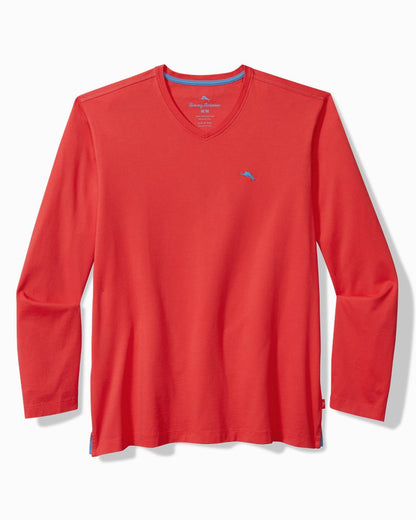 Tommy Bahama Value - Big & Tall Bali Skyline V-Neck Long-Sleeve T-Shirt