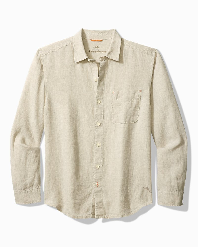 Tommy Bahama Great Value - Big & Tall Sea Glass Breezer Linen Shirt
