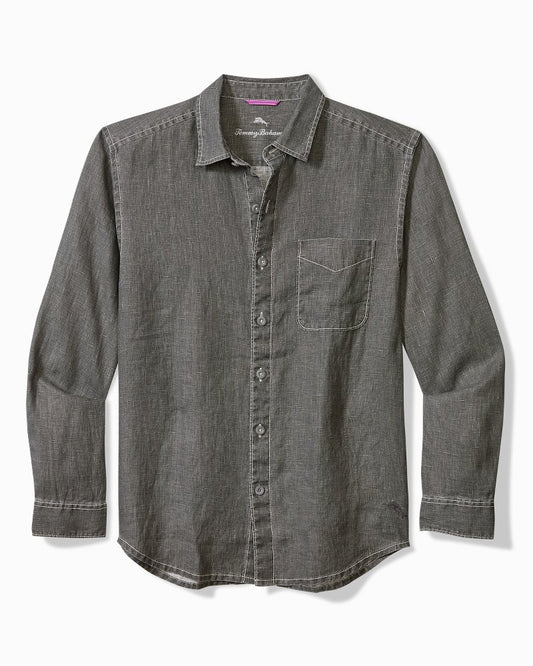 Tommy Bahama Essential - Big & Tall Sea Glass Breezer Linen Shirt