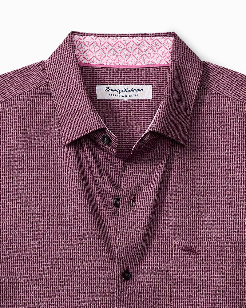 Tommy Bahama Great Value - Big & Tall Sarasota Stretch Ventura Isles IslandZone® Stripe Shirt