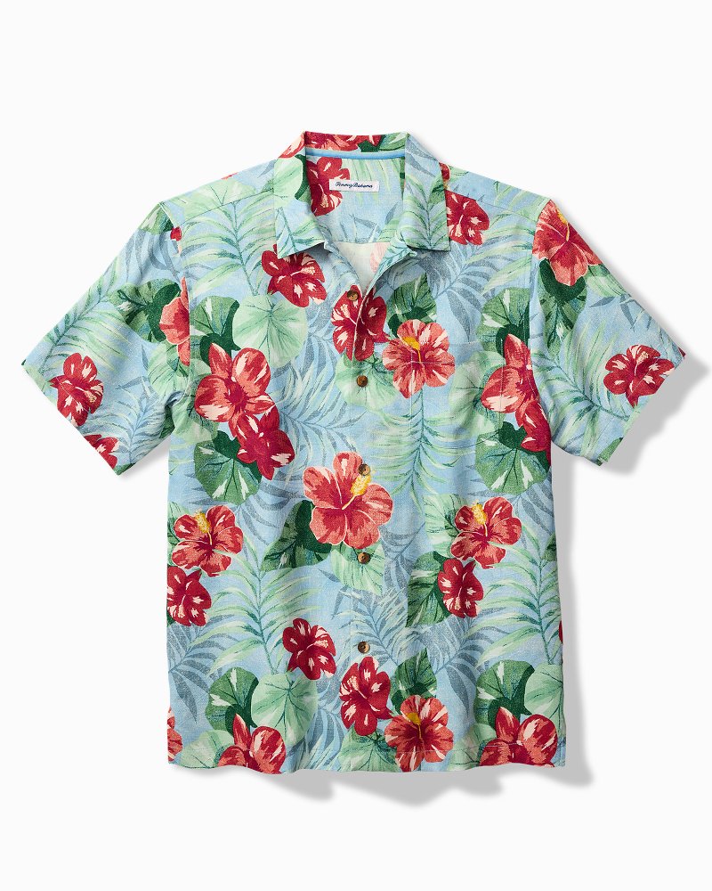 Tommy Bahama Sale - Big & Tall Fridas Garden Silk Camp Shirt